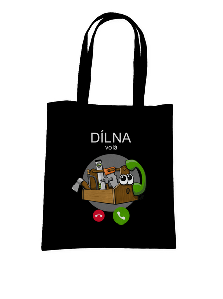 Dílna volá taška Black