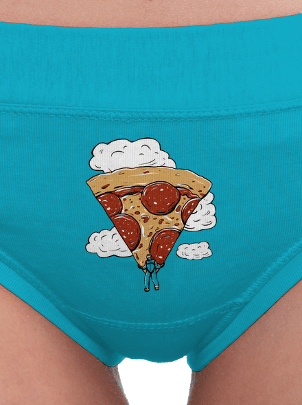 Pizzašutista dámské kalhotky Turquoise