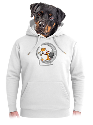 V jednom kole unisex mikina premium Snowwhite