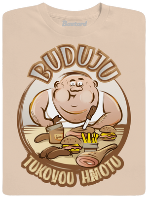 Tuková hmota pánské tričko Sand