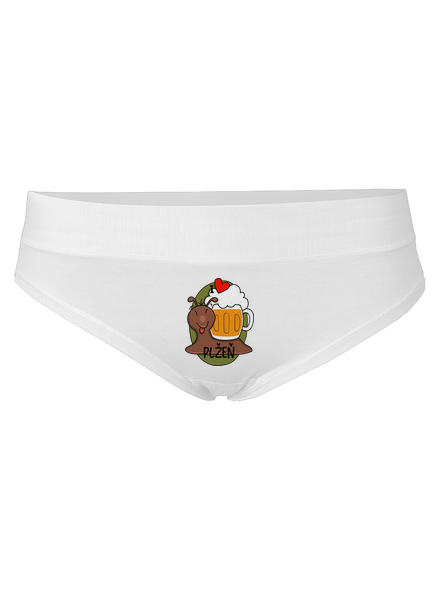 Plžeň dámské kalhotky White