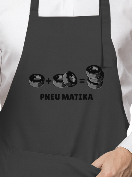 Pneu Matika zástěra Dark Grey