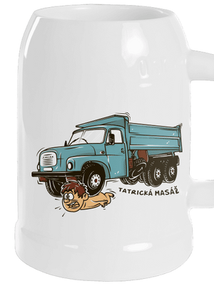 Tatrická masáž půllitr White