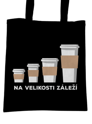 Na velikosti záleží taška Black