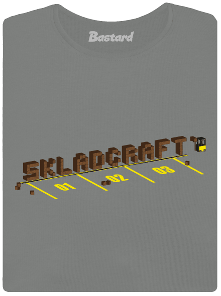 Skladcraft dámské tričko Dark Gray Melange