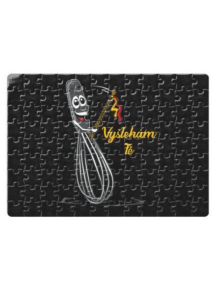 Vyšlehám Tě! puzzle White