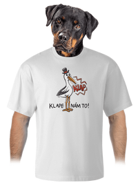 unisex tričko oversized