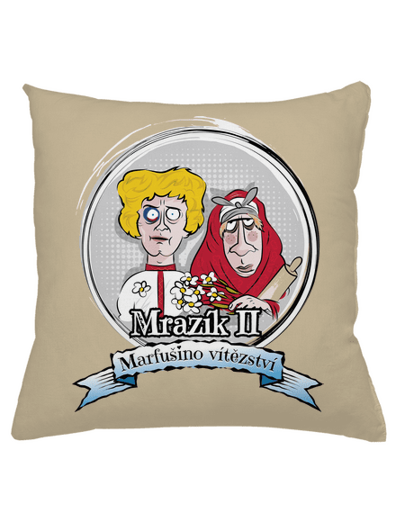 Mrazík 2 polštář Beige