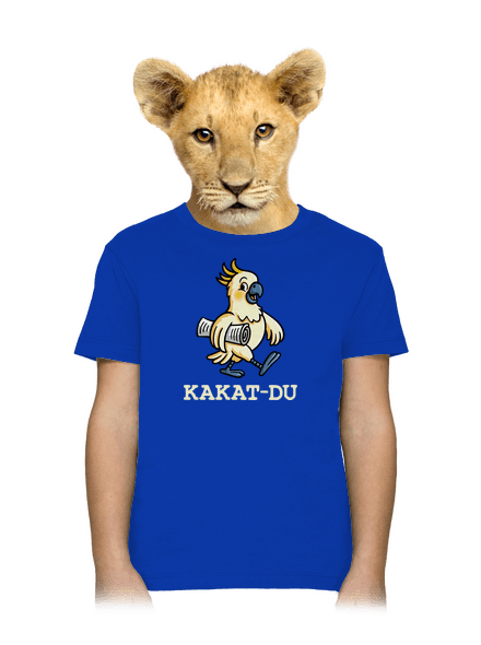 Kakat-du dětské tričko Royal Blue