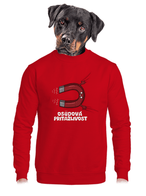 unisex mikina bez kapuce