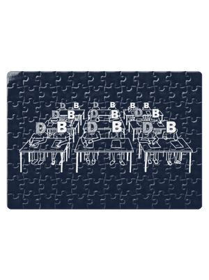 Cimrman: Debil, blbeček puzzle White