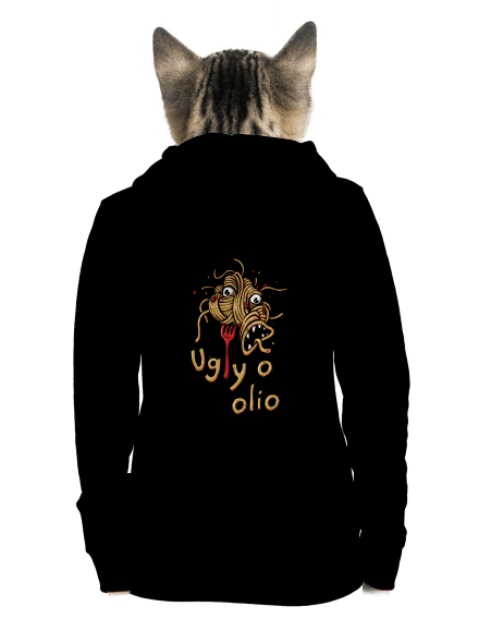Ugly o olio dámská mikina na zip Black