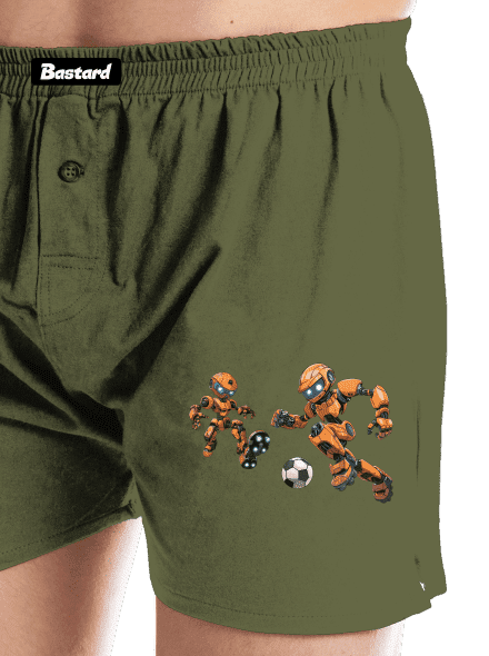 AI fotbal pánské trenky Khaki