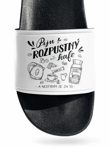 B12: Piju rozpustný pantofle White