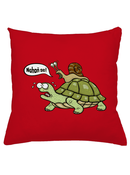 Nehoň se polštář Red