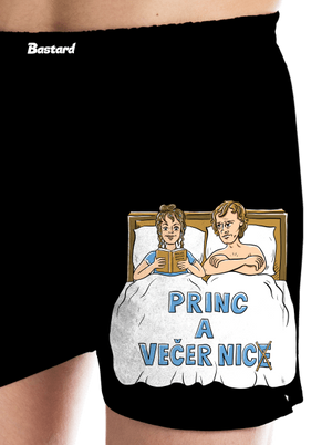 Princ a Večer nic pánské trenky Black