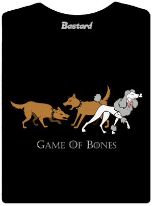 Game of Bones dámské tričko s lemem Black