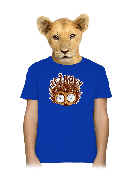 Ježkovy voči dětské tričko Royal Blue