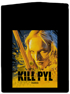 Kill pyl pánská mikina na zip Black