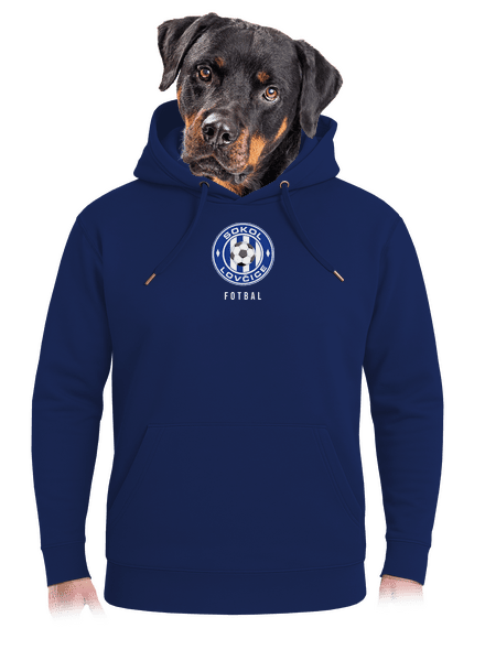 Sokol Lovčice - fotbal - barevné unisex mikina premium Navy