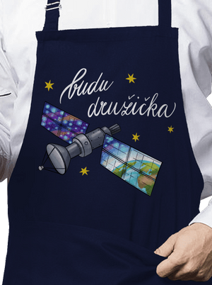 Budu družička zástěra Navy