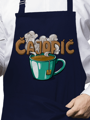 Čajopíč zástěra Navy