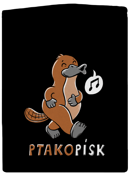 Ptakopísk dámská mikina na zip Black