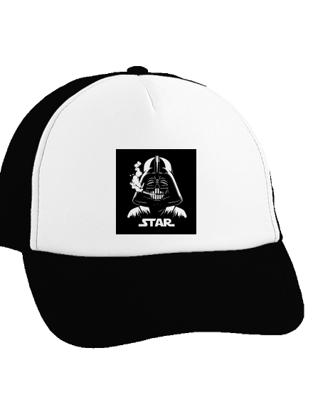 Darth Star kšiltovka truckerka Black cap