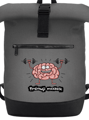 Trénuji mozek batoh Grey Marl
