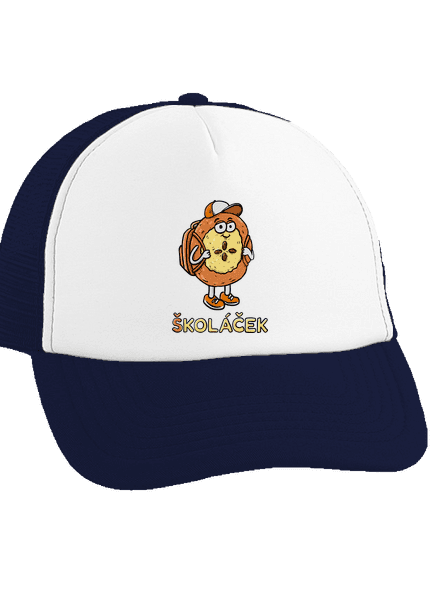 Školáček kšiltovka truckerka French Navy cap