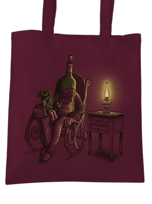 Dědo, vyprávěj taška Burgundy