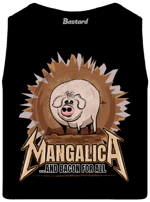 Mangalica pánské tílko Black