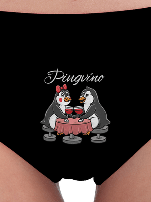 Pingvíno dámské kalhotky Black