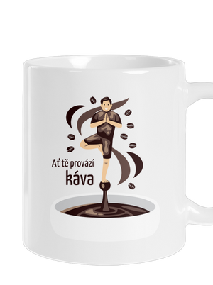 Káva provází klasický hrnek White