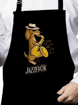 Jazzevčík zástěra Black