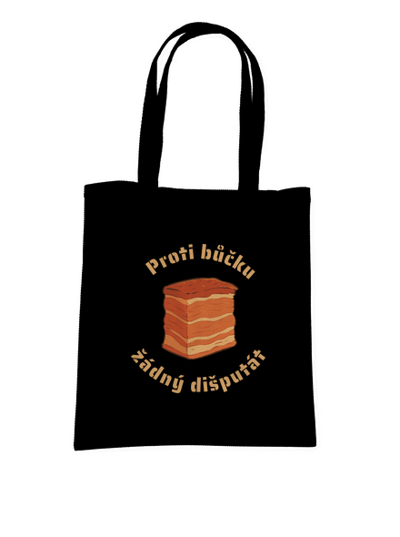 Proti bůčku žádný dišputát taška Black