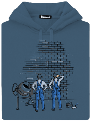 Zedníci dámská mikina klokanka Denim