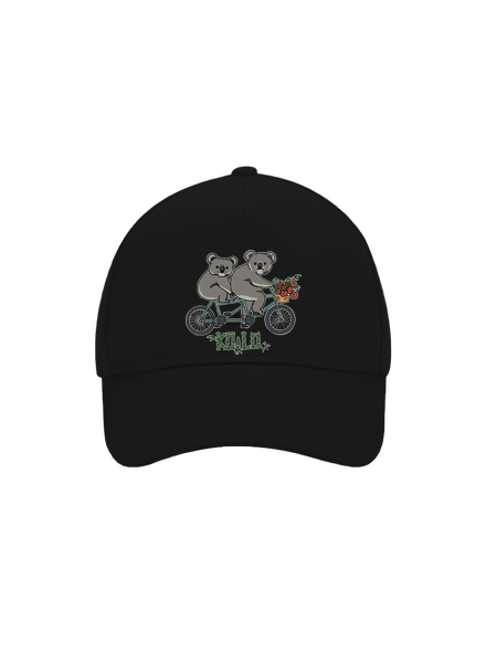 Koalo kšiltovka baseballka Black