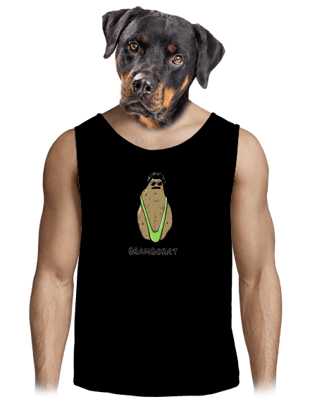 Bramborat pánské tílko Black