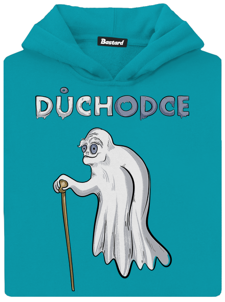 Duch důchodce dětská mikina klokanka Hawaiian Blue
