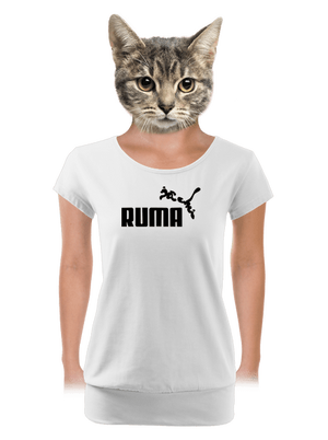 dámské tričko s lemem