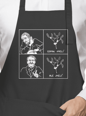 Cimrman: Copak jmelí zástěra Dark Grey