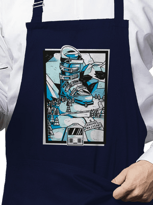 Lyžák zástěra Navy