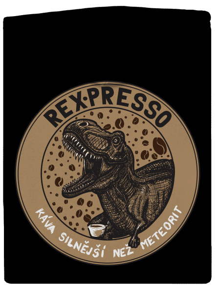 Rex-presso dámská mikina na zip Black