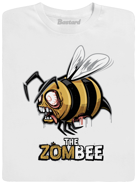 ZomBee - žlutá dětské tričko White