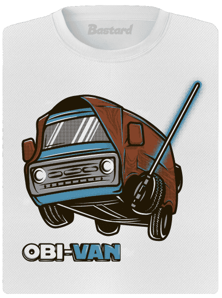 Obi-Van dámské sportovní tričko White