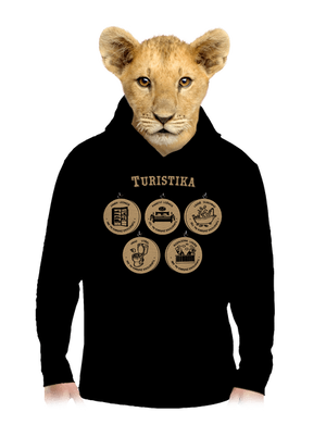 dětská mikina klokanka