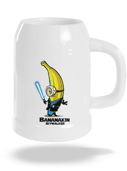 Bananakin Skywalker půllitr White