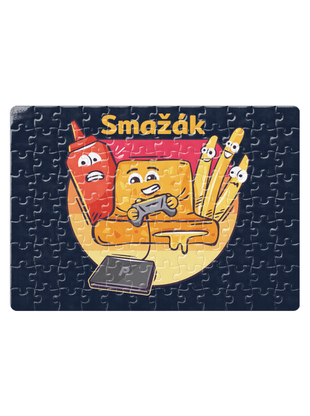 Smažák puzzle White