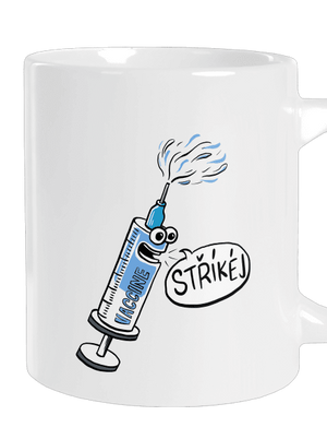 Stříkej velký hrnek White